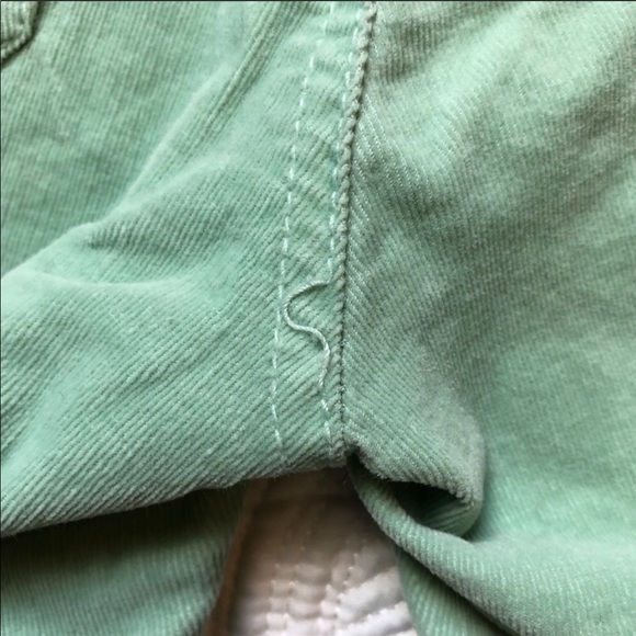 Jolt Mint Green Skinny Low Rise Cords 5/small - Picture 6 of 7